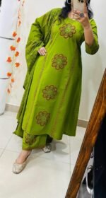 premium kurta palazzo suit set