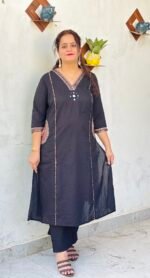 olive green a line suit (copy)